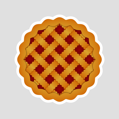 Have a slice of tasty pie Design por Digital Man ✅