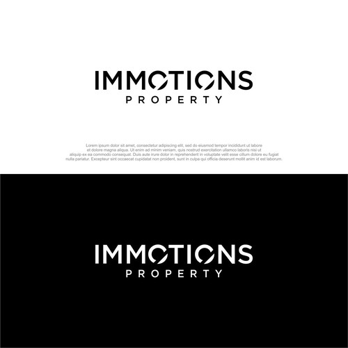 Logo IMMOTIONS PROPERTY Design by pronine9