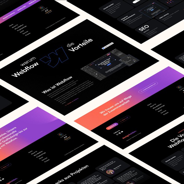 Web Design for a Webflow Agency