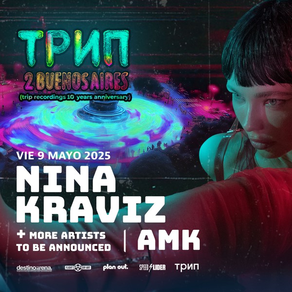 Nina Kraviz - TPИП 2 Buenos Aires Poster