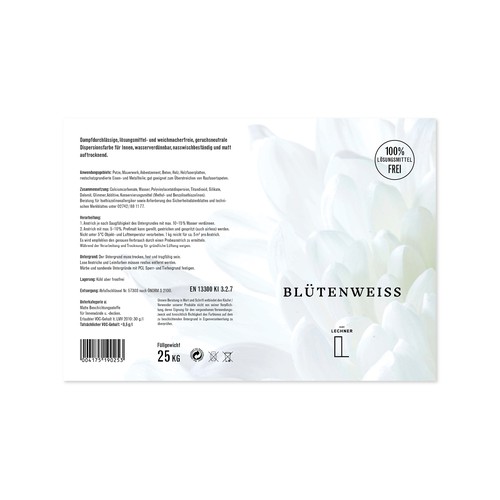 Etiquetas de producto propuesta en el concurso por E’RIA