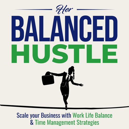 Her Balanced Hustle Cover Art Design by Unboxing Studio
