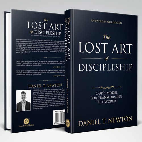 Life-Changing Book for Leaders & Young Adults: "The Lost Art of Discipleship" Design by @Ikrima_ArtStudio