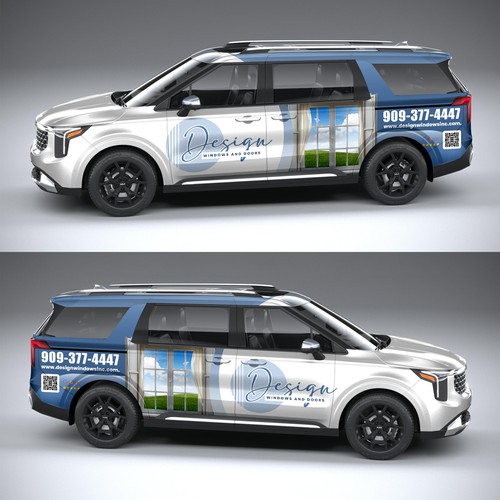 Car, truck or van wrap contest entry by RED DOT