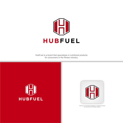 HubFuel for all things nutritional fitness Design por youpratama31