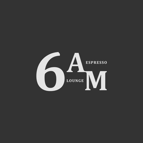 Design an enticing logo for 6 A.M. Espresso Lounge Design by Orange_