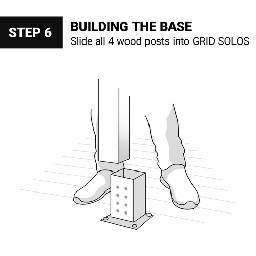 Designs INSTRUCTION MANUAL (PERGOLA) TOJA GRID INC. Other art or