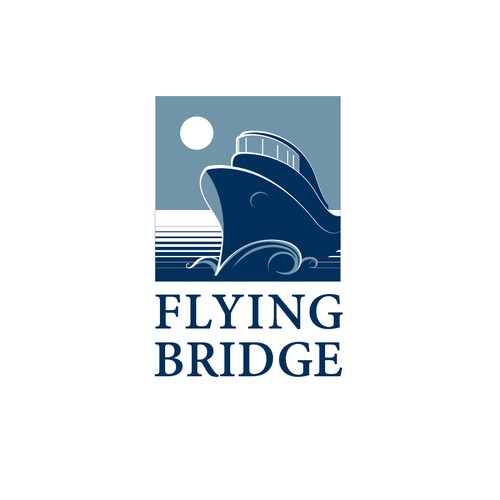 FLYING BRIDGE: Create giving society logo for the Alumni office of the U.S. Merchant Marine Academy. Design by blagooo