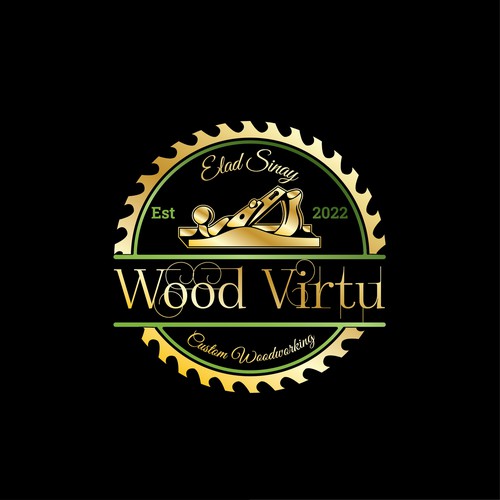 design a custom modern woodworking logo Design von Srcko