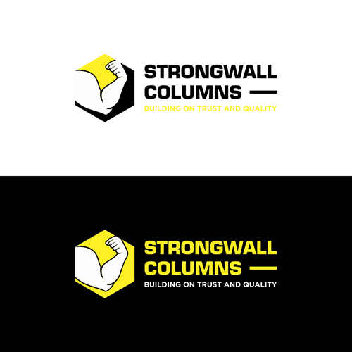 Design a strength related logo to promote strong columns Design by MK.n