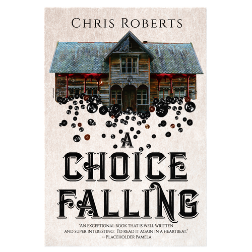 Design a dark fantasy (haunted house) cover for an award winning author Design by DunyaDesign