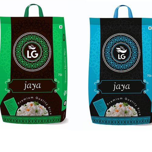 Need a product label for rice bag. Product label contest