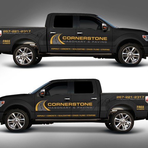 Truck wrap Design by J.Chaushev