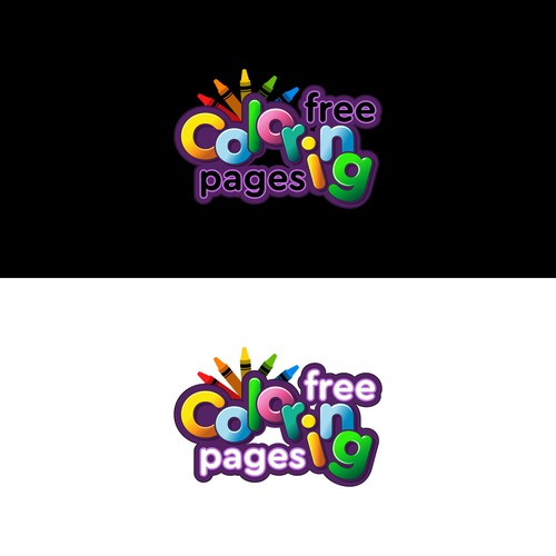 Help us create a logo for our coloring website! Design by GinaLó