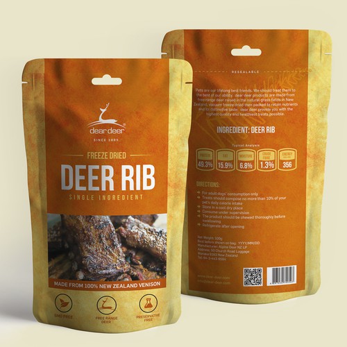 dear deer bag design Design by farhanubaid