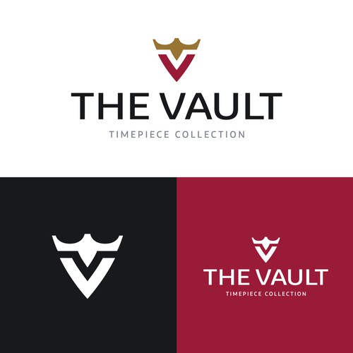 The Vault | Timepiece Collection Logo Contest Design by CAKPAN