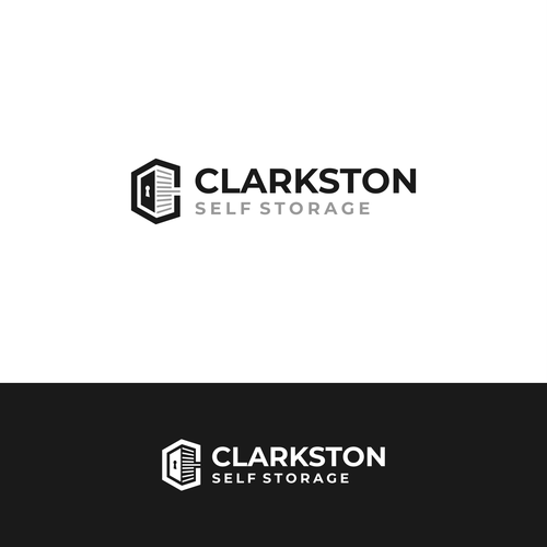 Self Storage Logo | Clarkston Self Storage Diseño de idaline!