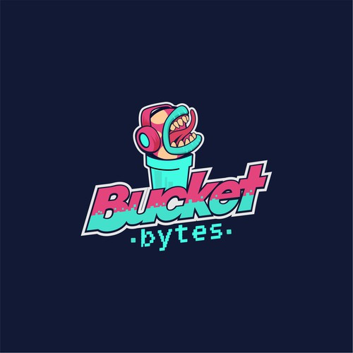 A unique & easily identifiable podcast logo about gaming/tech/pop-culture & more. Diseño de GraphCulture⭐