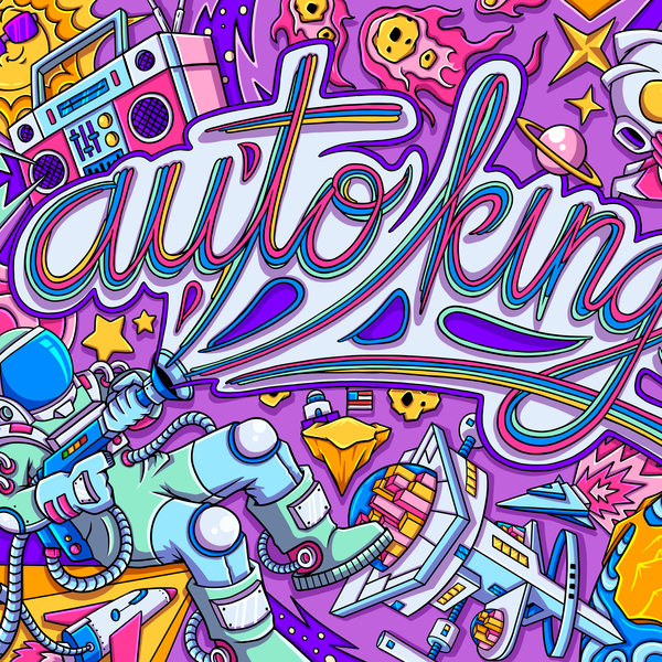 Auto Kings Astronaut Artwork