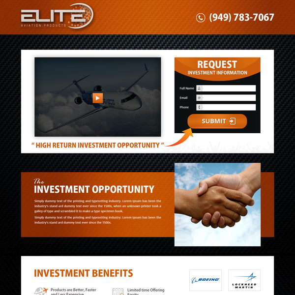 Investment Service Design