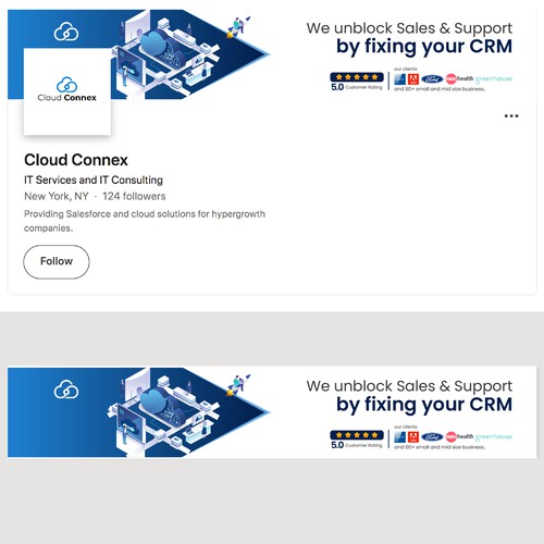 Linkedin Header Design by Qeenan