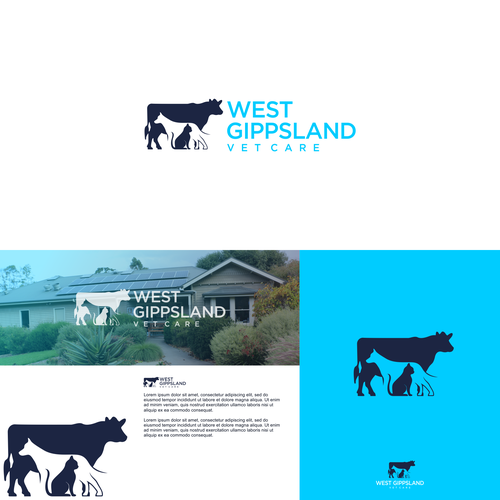 Freshen up our look to fit our renovated mixed animal Veterinary Clinic (update: no horses please) Design by ✅ Tya_Titi