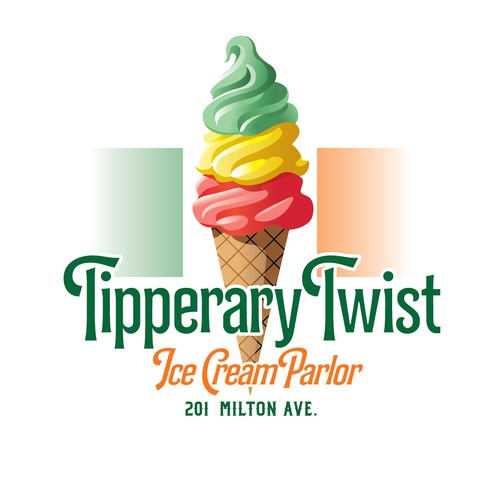 Tipperary Twist Ice cream Parlor Design by gcsgcs