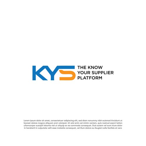 Logo for suppliers data platform Réalisé par Rabeyi