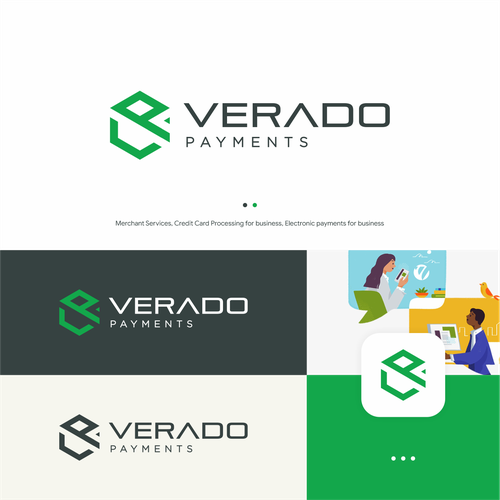 Payment Processing Company  seeking and modern new logo Design by 7ab7ab ❤