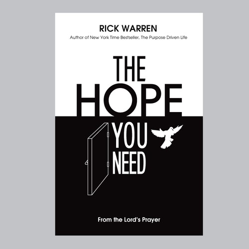 Design Rick Warren's New Book Cover Design réalisé par 8items