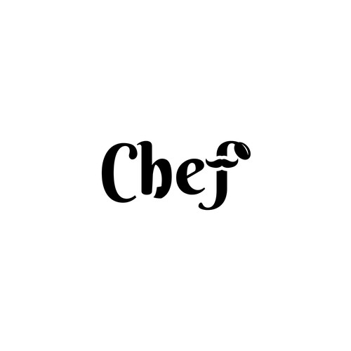 "CHEF": Food & Cooking Social Media Logo Design by SimpleDezign