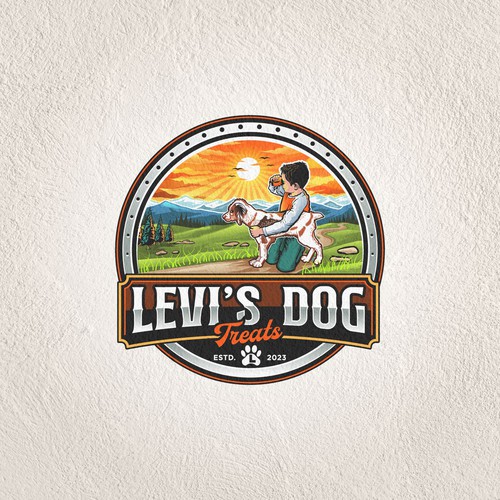 Design a logo for a freeze dried food Dog company! Design by Creation Gate