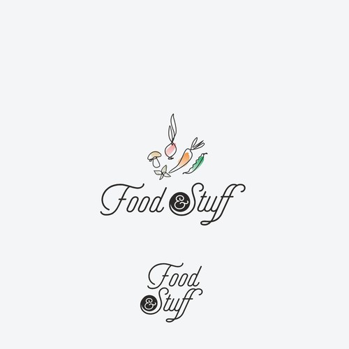 Diseño de Design a logo for a place that sells food, and stuff: Food & Stuff de ∴ S O P H I Ē ∴