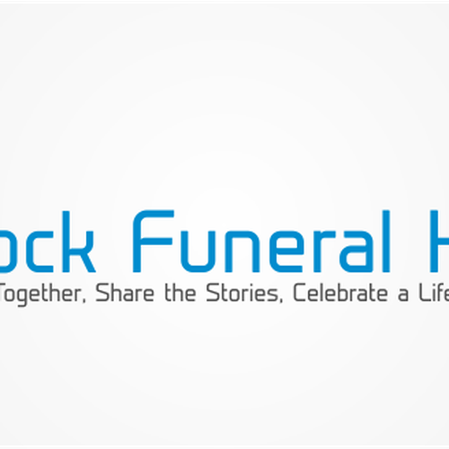 logo for Clock Funeral Home Logo design contest