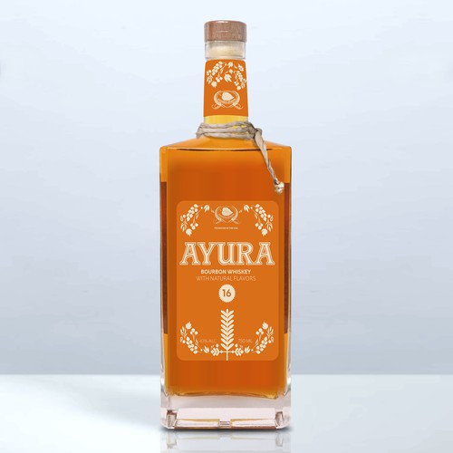 Design an attractive label for a new Bourbon Whiskey Design by Arman Hr