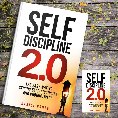 Book cover for a book about SELF-DISCIPLINE Design by Yesna99