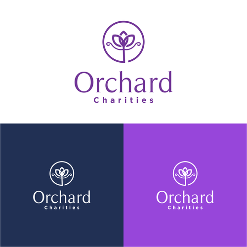 Local charity logo representing doing good Design by YELLOW EYES