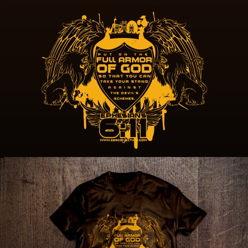 Armor of god t cheap shirt designs