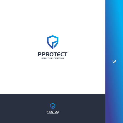 PPROTECT (Phone protect logo) (mobile cases and screen protectors) Design by Fimmer