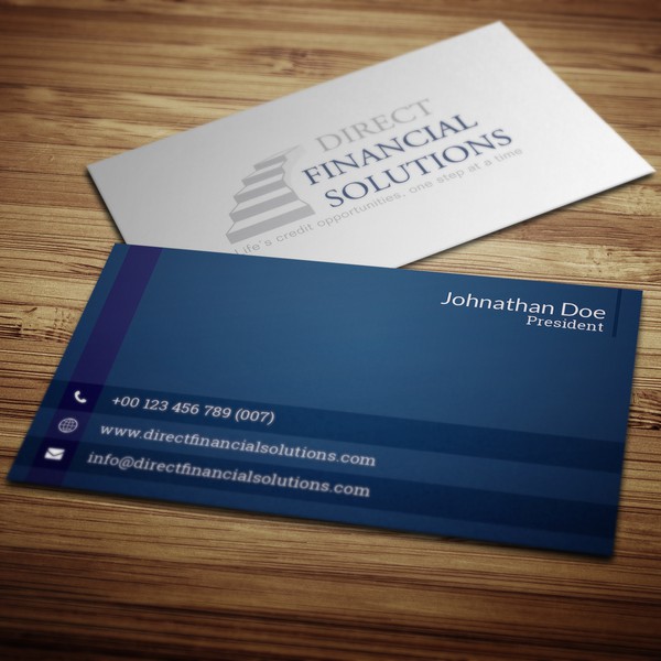Design by Ashis Karmaker titled "Clean and professional business card design"