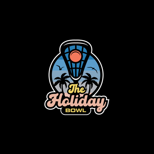 Holiday Bowl Logo Design by #RDWN