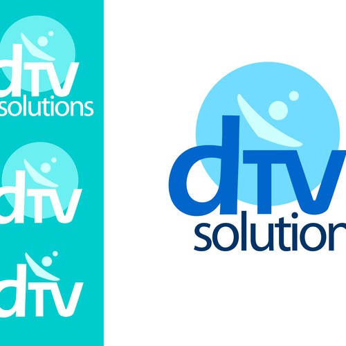 $150 Logo design for Digital Television and IT Solutions Company Design by djembeli