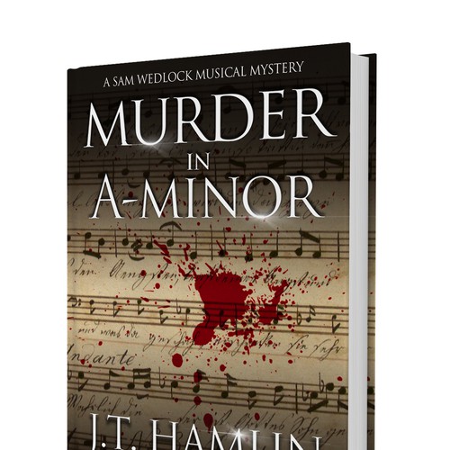 Murder Mystery Novel Needs a Cover that Rocks! Design by jestyr37