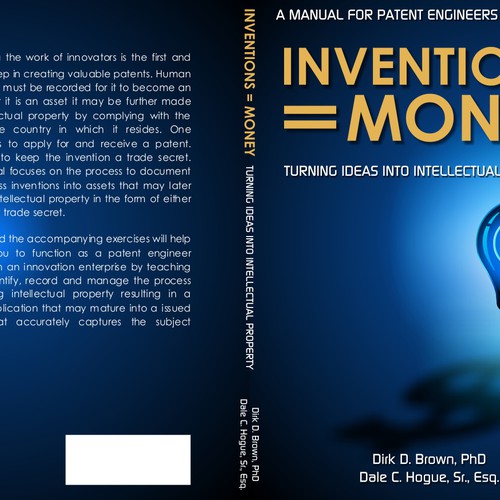 Create a book cover and layout for a business / engineering book Design by l a m o h