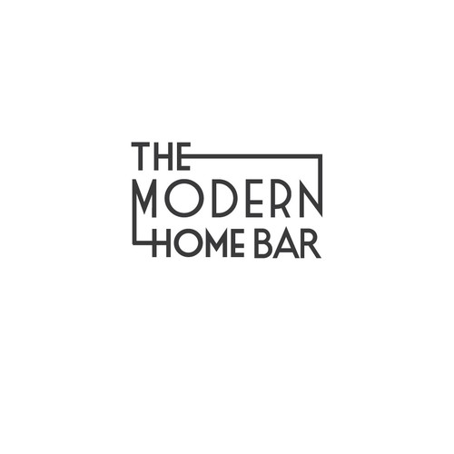 Design a classic/modern logo for The Modern Home Bar Logo design contest