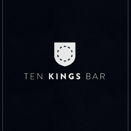 Bar and restaurant logo with the title 'Logo for upscale bar in Jaipur India'