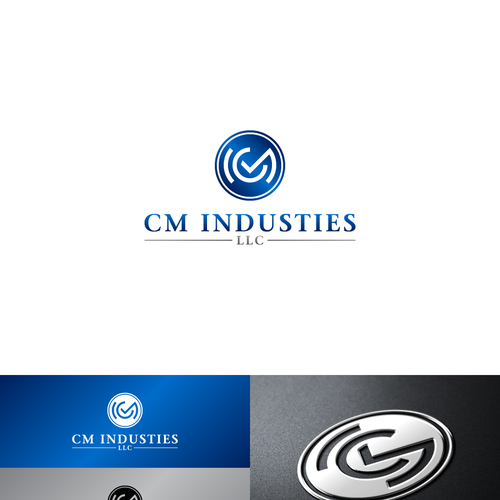 logo for CM Industies, LLC Design by Visuardo™