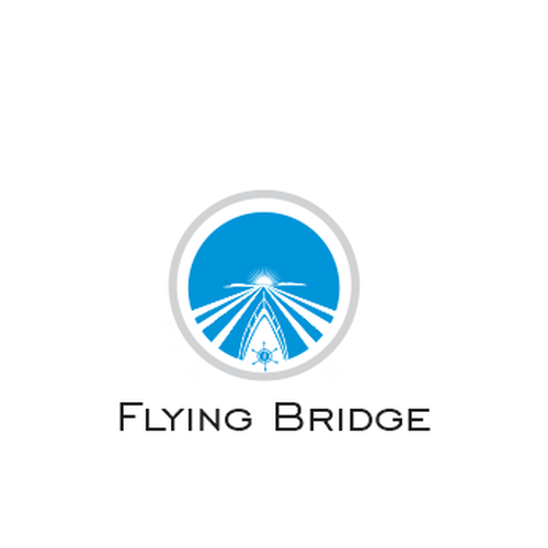 FLYING BRIDGE: Create giving society logo for the Alumni office of the U.S. Merchant Marine Academy. Design by animav studio