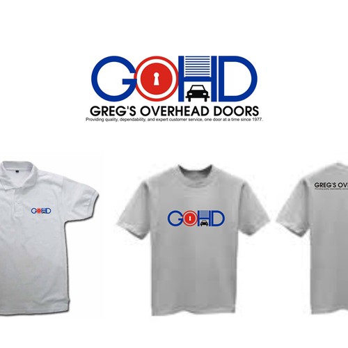 Help Greg's Overhead Doors with a new logo Ontwerp door yeahhgoNata