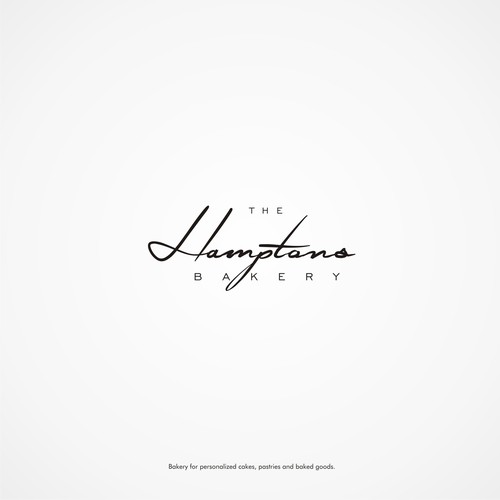 The Hamptons Bakery Logo Design by Dirtymice